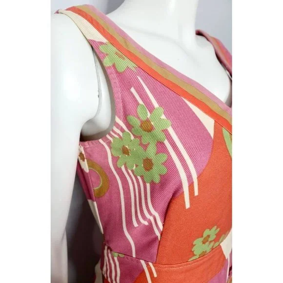 Vintage Marc Jacobs Dress, 90s/Y2K, Mod Dress, Floral, Size Small to Medium - Picture 4 of 10